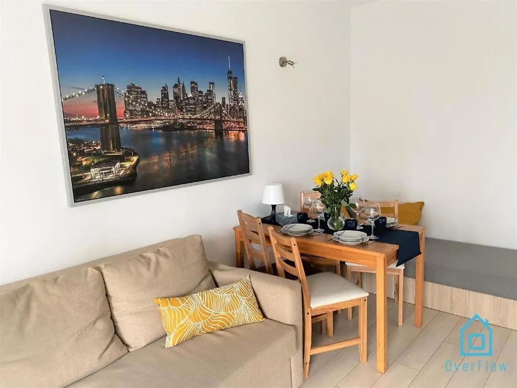 Milky Apartment With Balcony - 3 Km To Baltic Sea Gdansk 0*,  Poland
