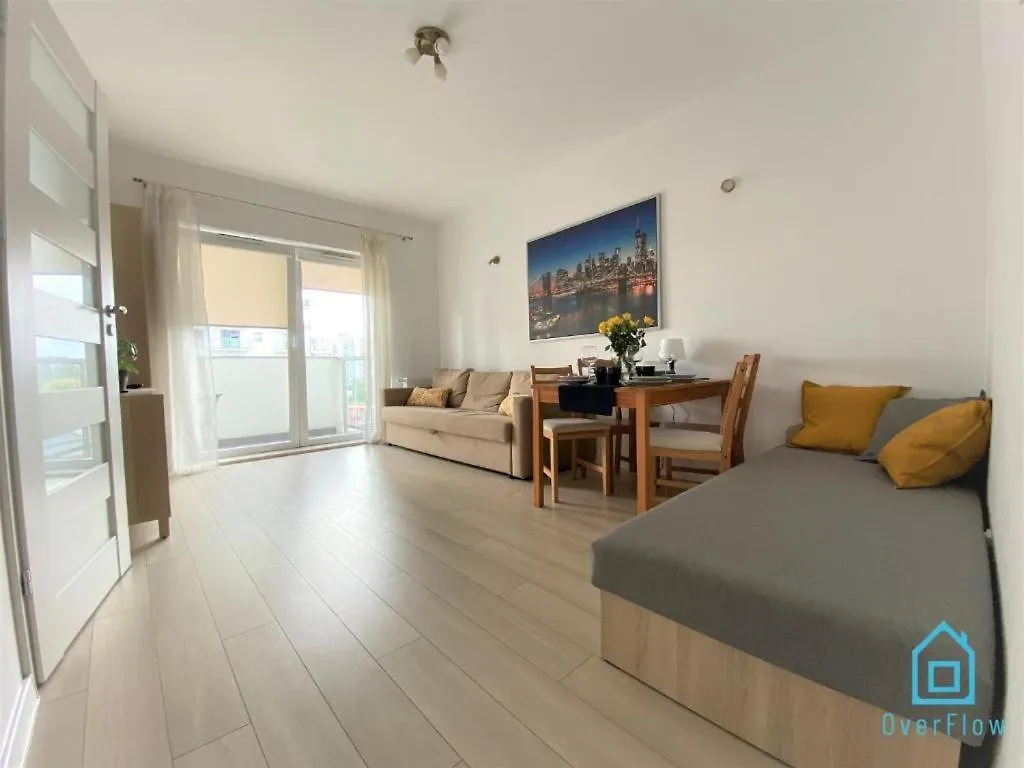 Milky Apartment With Balcony - 3 Km To Baltic Sea Gdansk