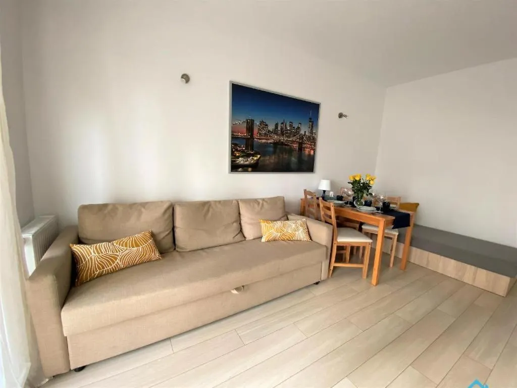 Milky Apartment With Balcony - 3 Km To Baltic Sea Gdansk Poland